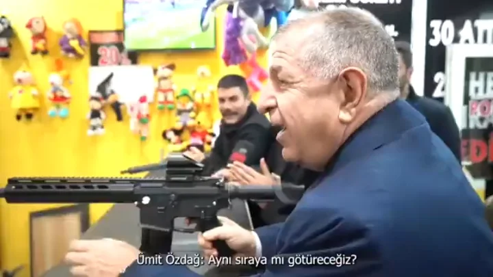 Ümit Özdağ atış poligonuna gitti: “Süleyman varmış gibi...”