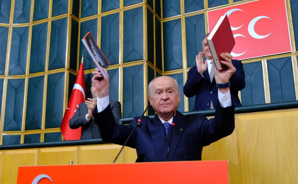 Devlet Bahçeli, altılı masanın anayasa taslağını hedef aldı