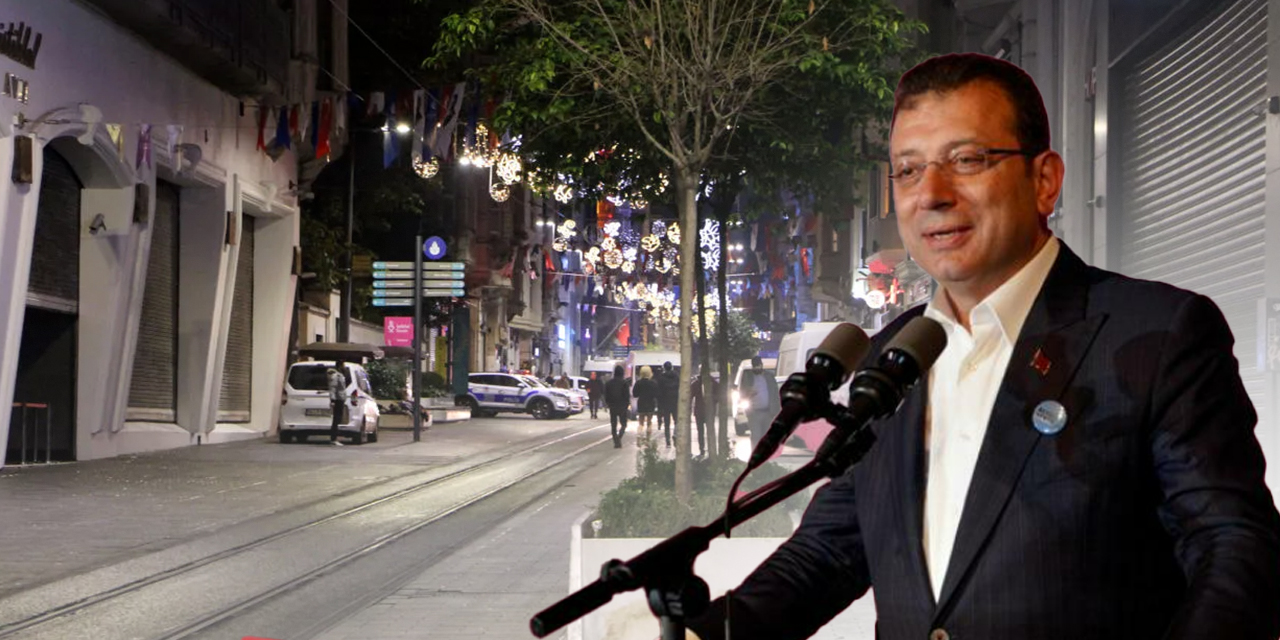 İstiklal Caddesi'ndeki saldırının ardından... İmamoğlu'ndan kaldırılan "saksı" ve "banklar" ile ilgili konuştu