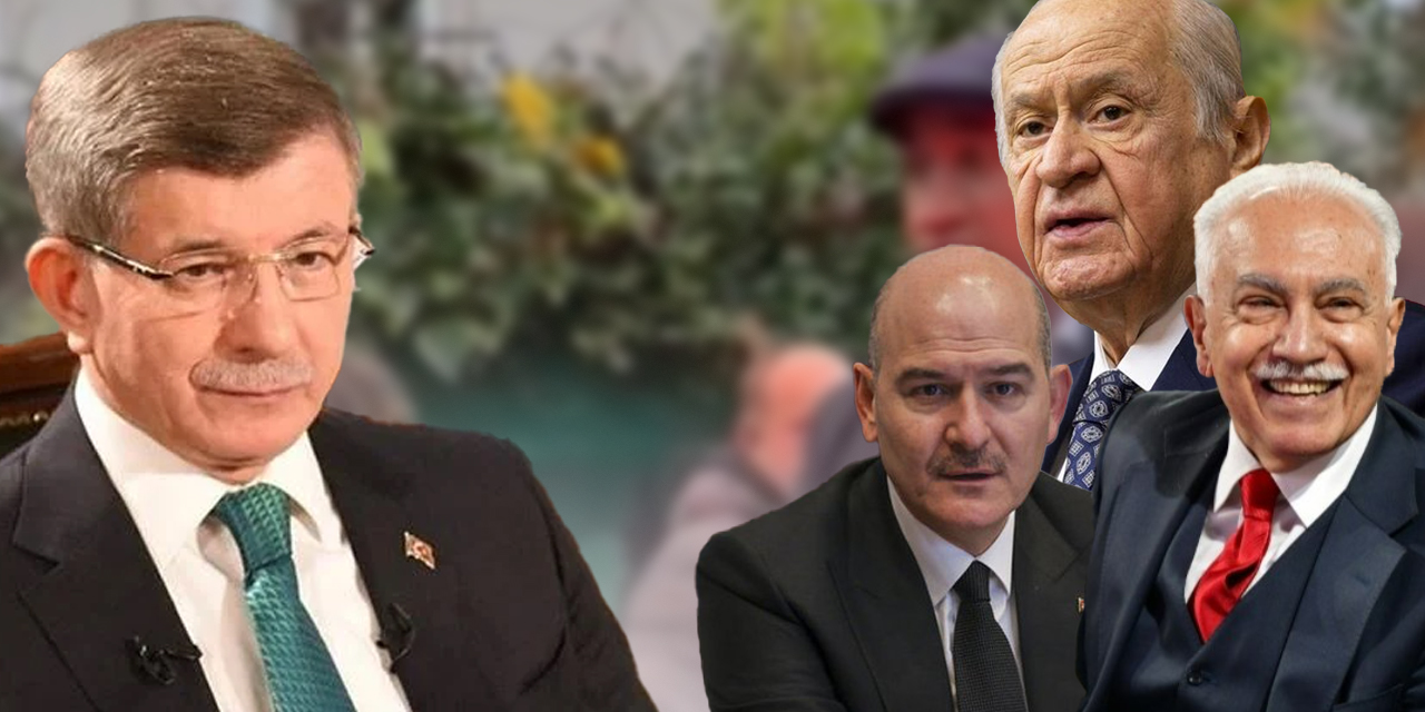Ahmet Davutoğlu'ndan Devlet Bahçeli'ye "Süleyman Soylu" üzerinden Doğu Perinçek göndermesi!