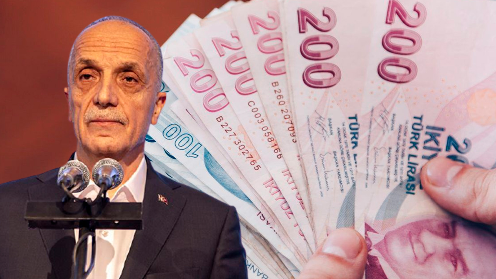TÜRK-İŞ Başkanı Atalay, asgari ücret için taban rakamı verdi: "Bu rakamın altında masada olmayız"