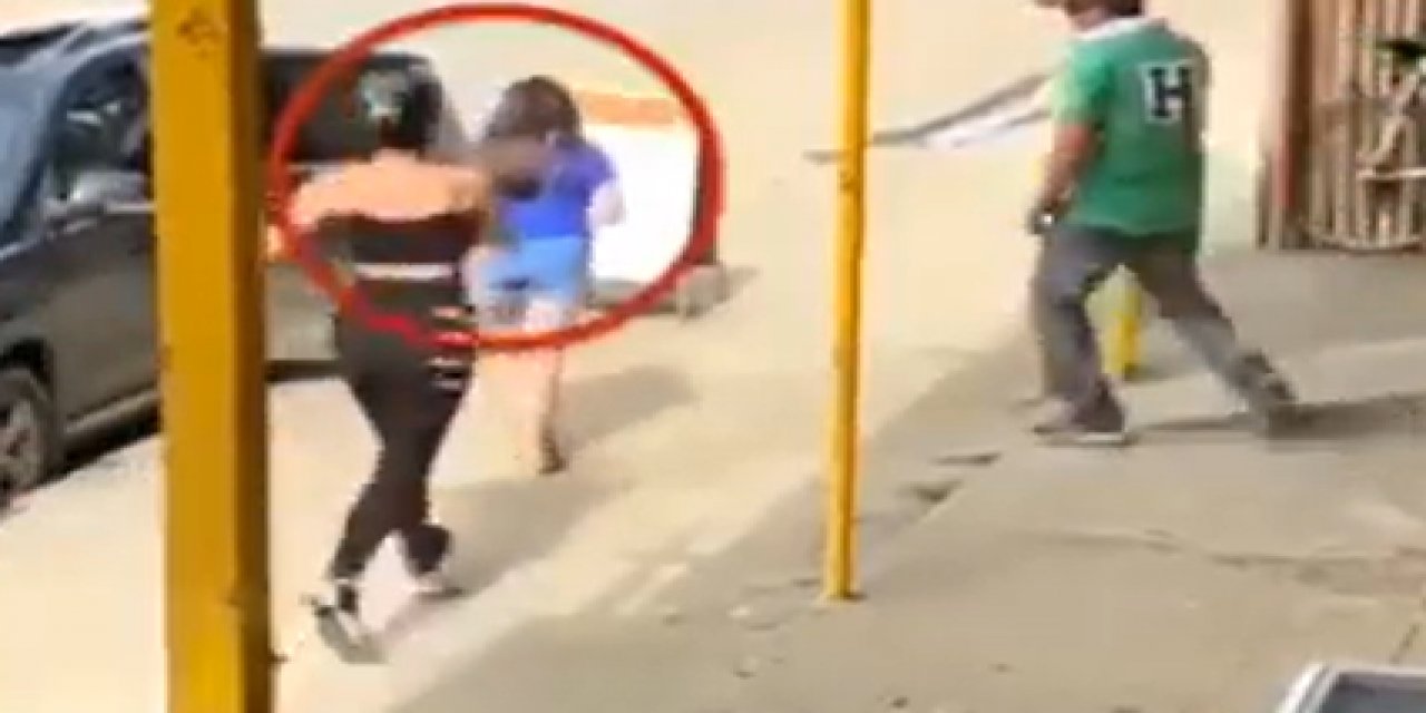 Küçük kızın kaçırılmasını son anda önledi!