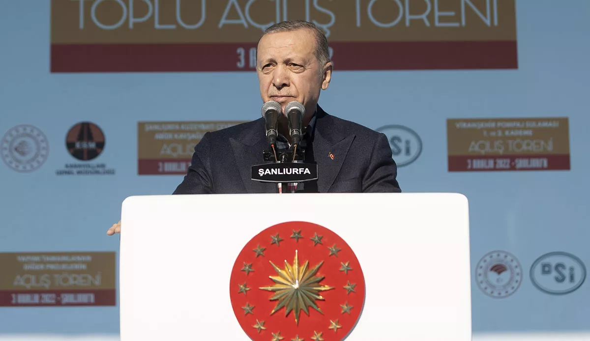 Erdoğan Şanlıurfa'dan seslendi: Yine altılı masayı hedefine koydu
