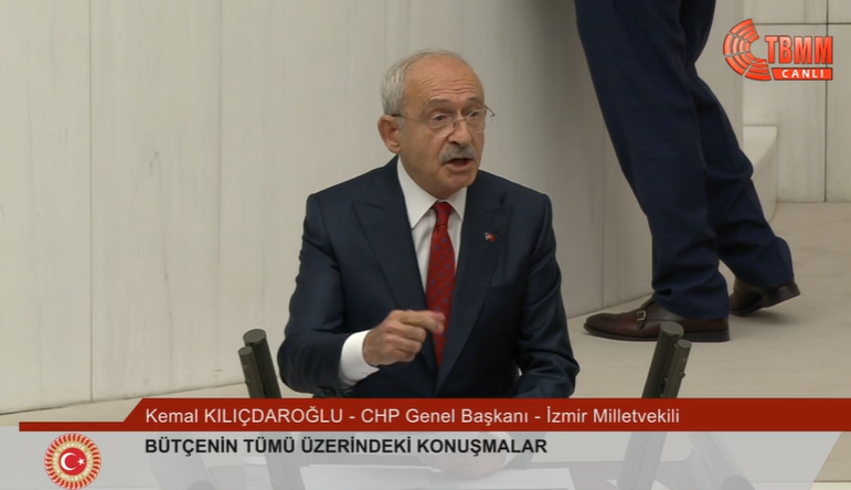 Kılıçdaroğlu, AKP sıralarına baka baka konuştu: "Türk devletini mafya bozuntularına çamaşırhane yapanların Allah bin belasını versin"
