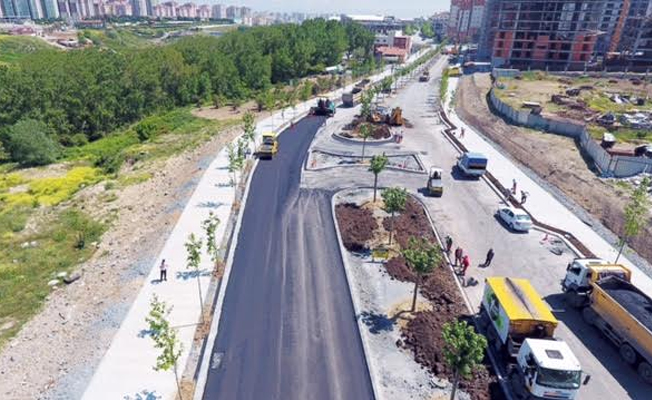 Beylikdüzü Belediyesi'nin hedefi 75 ton asfalt