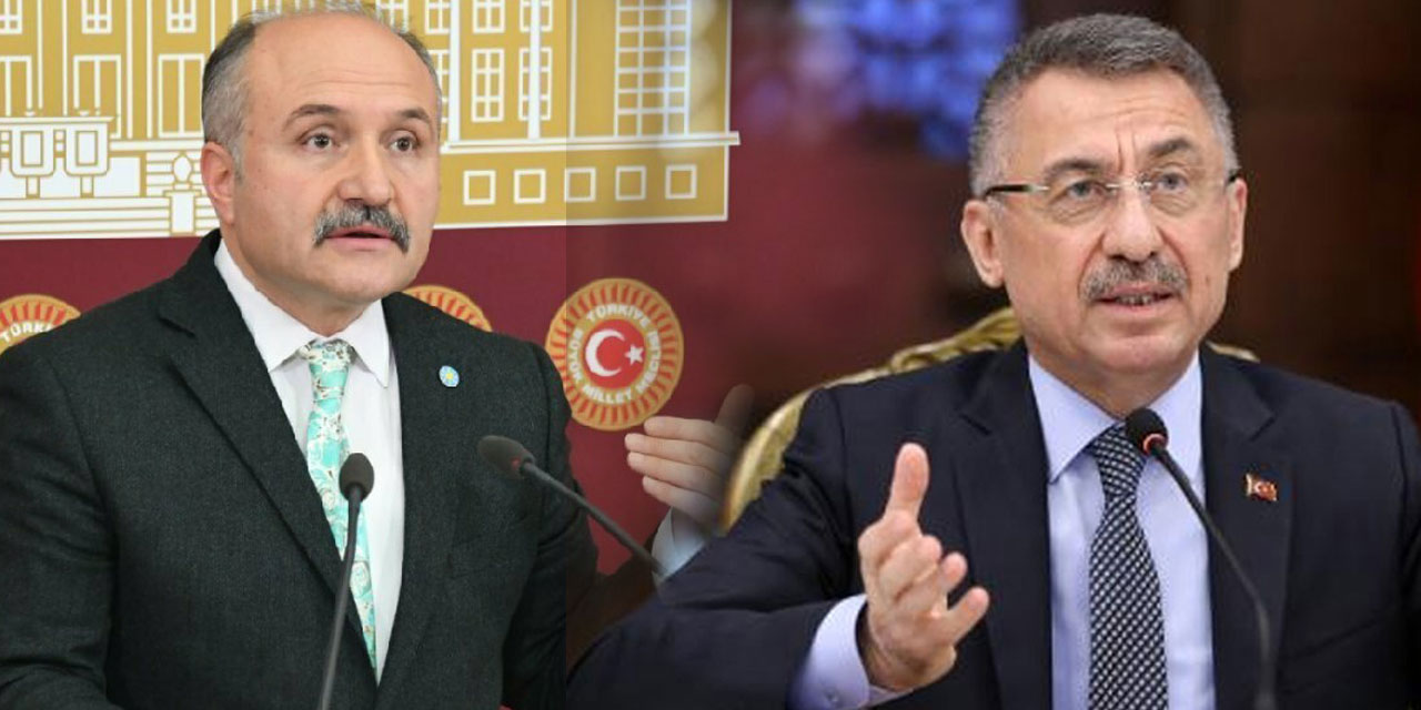 İYİ Partili Erhan Usta, Cumhurbaşkanı Yardımcısı Fuat Oktay'a sert çıktı: "Utanmaz herif, utanmaz herif”