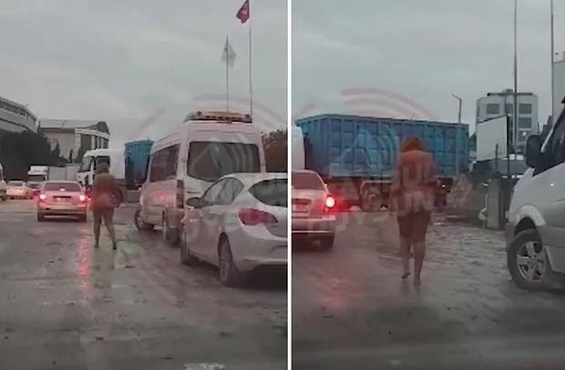 Yer: İstanbul! Sokakta çırılçıplak yürüdü
