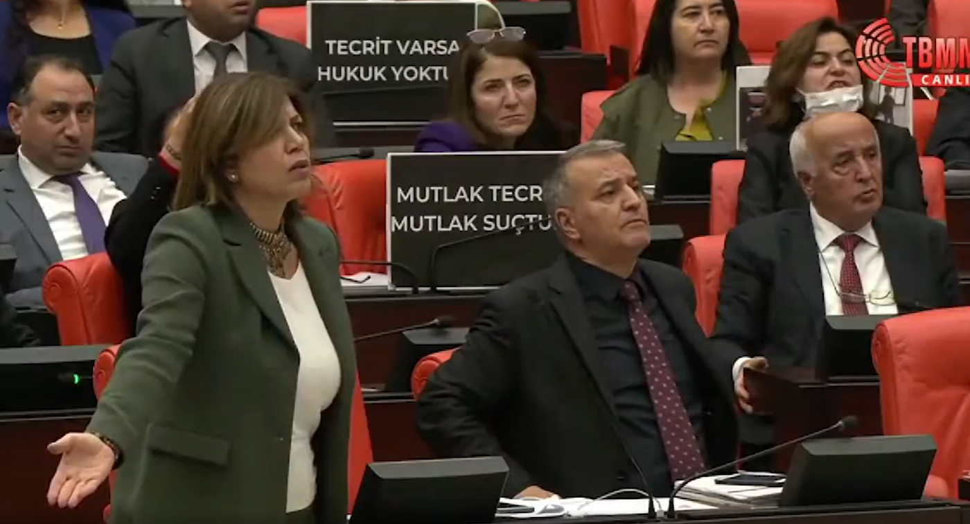 Meclis'te "Kürtçe" krizi! Mikrofonu kapatıldı...