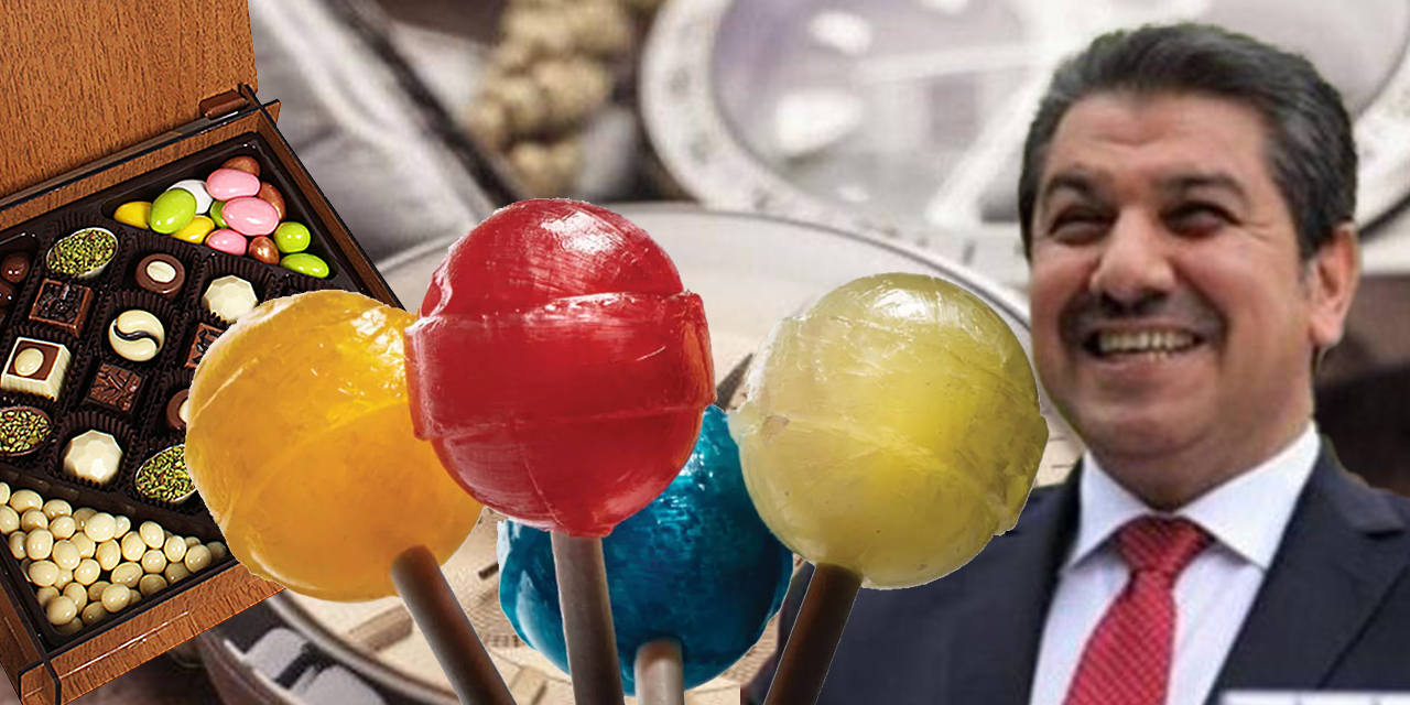 AKP'li Esenler Belediyesi'nden halkla ilişkiler çalışması: 20 bin lolipop, 600 kol saati, 7 bin kutu çikolata...