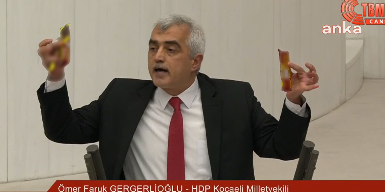 HDP'li milletvekili Meclis'e "terörist çikolata" getirdi!