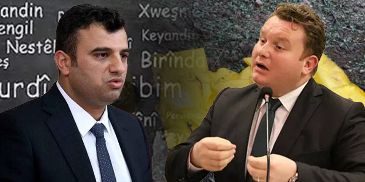 HDP'li Öcalan'ın Kürtçe anadil çıkışına MHP'li Bülbül'den "sarı torba" yanıtı