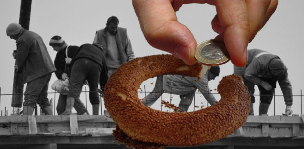 Asgari ücretlinin simit hesabı...