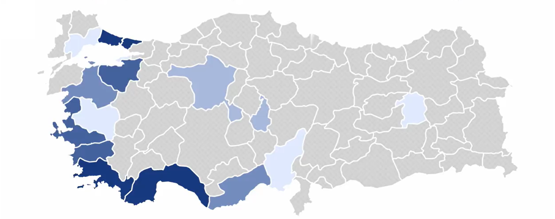 2002-2022 arası yabancıların Türkiye'de mülk edinme hızı... Haritanın nasıl renk değiştirdiğine inanamayacaksınız!