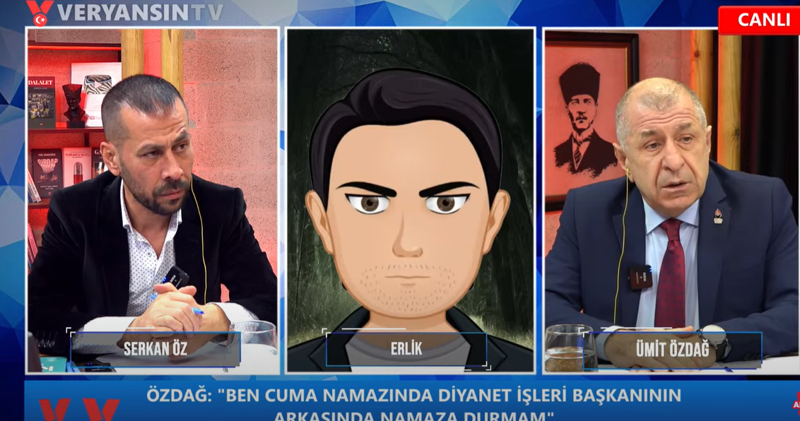 Ümit Özdağ'dan Ali Erbaş'a sert sözler: "Diyanet İşleri Başkanı'nın arkasında cuma namazına durmam"