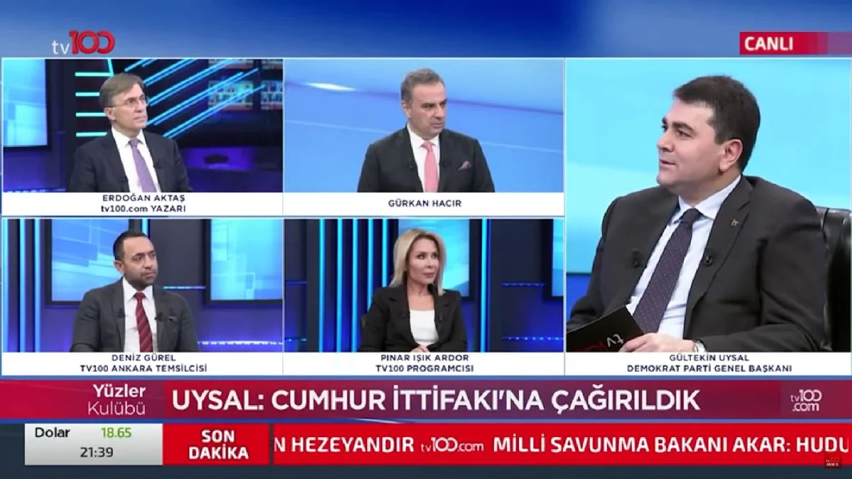Gültekin Uysal, canlı yayında açıkladı: "Cumhurbaşkanından bize teklif geldi"