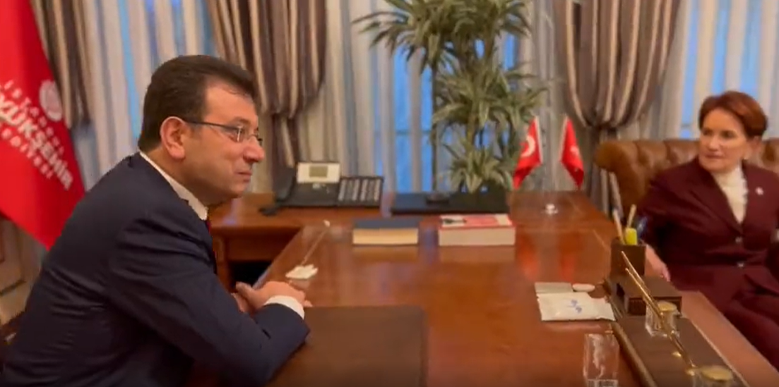 İşte Ekrem İmamoğlu'nun hapis ve siyasi yasak kararını öğrendiği o an! Meral Akşener ona baktı ve...