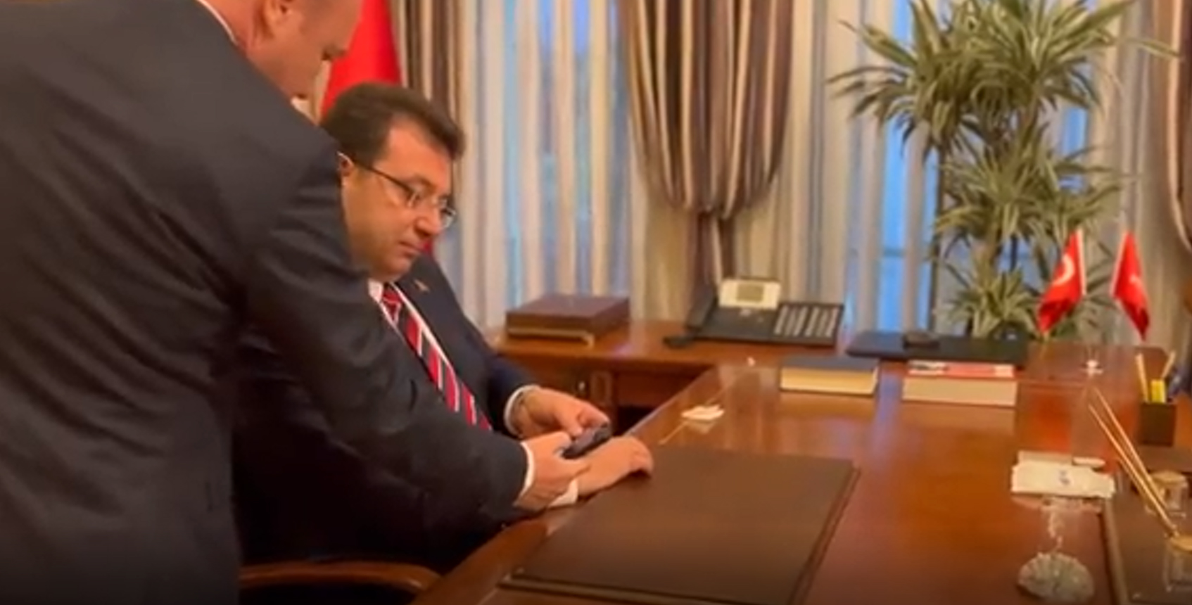 Ekrem İmamoğlu’nun mahkemenin kararını öğrendiği an