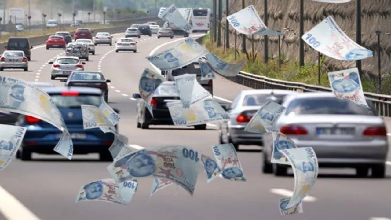 Kuryenin taşıdığı paralar yola saçıldı! Paraları alıp kayıplara karıştılar