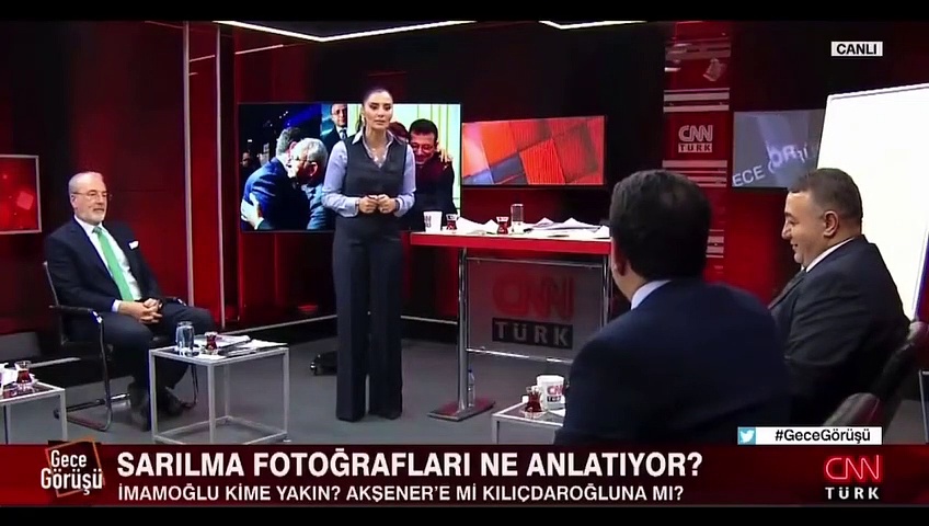 Akşener ile İmamoğu sarılmasını 'samimiyetsiz' buldular! Hande Fırat ve Melik Yiğitel o anları tiye aldı