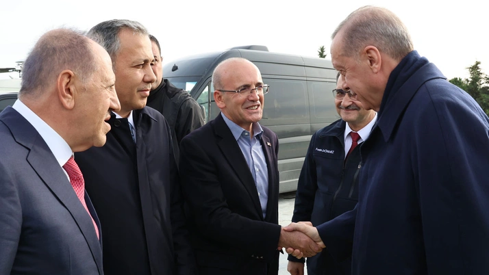 Nebati gidici mi? Mehmet Şimşek, Erdoğan ile görüntülendi