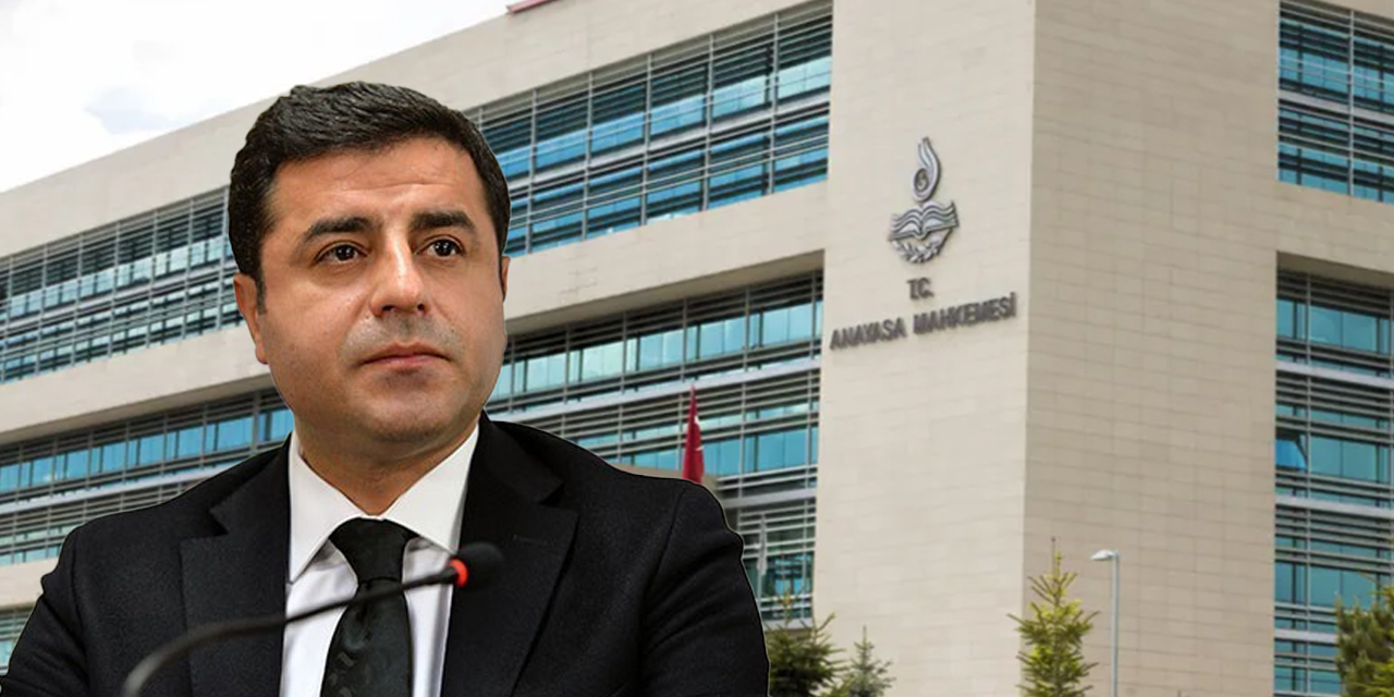Selahattin Demirtaş'tan Anayasa Mahkemesi'ne sert sözler