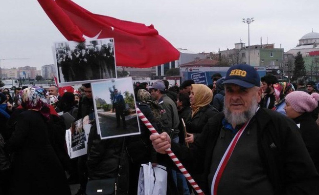 Tutuklu Hava Harp Okulu öğrencisinin babası da 'adalet yürüyüşü'nde 