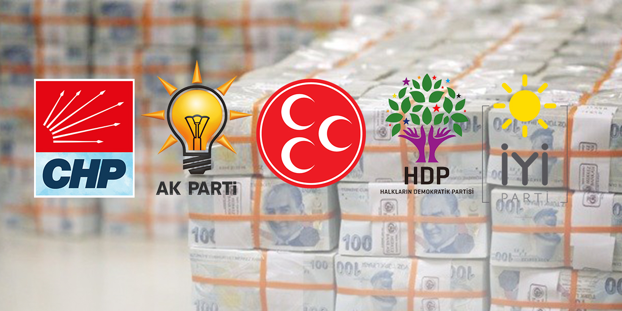 Vergilerimizden hangi partiye ne kadar ödenecek? İşte partilerin aldığı hazine yardımı tutarı...