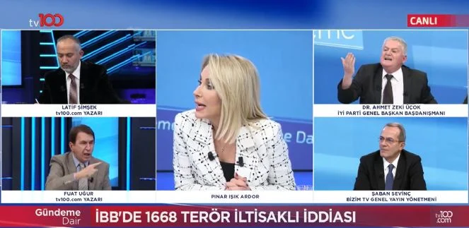 Canlı yayında sinirler gerildi: "Alnını karışlarım..."