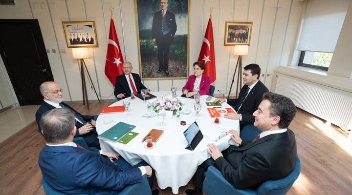 Kulis bilgisi: Altılı masa üç konuda uzlaşmaya varamadı