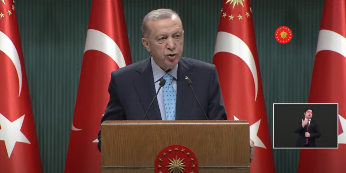 Kabine toplantısı sona erdi! Erdoğan konuşuyor...