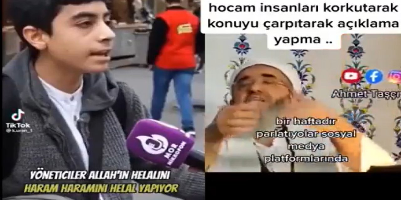 "Oy kullanmak kafirlik" diyen çocuğa o imamdan tepki