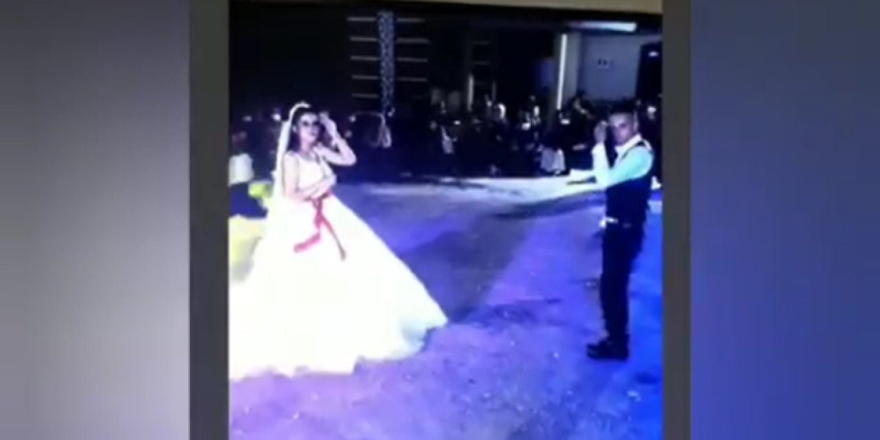 Düğünde damadın kız arkadaşları sahneye davet edilince...
