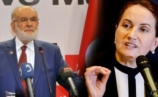 Saadet Partisinden ve Akşener'den CHP'ye destek!