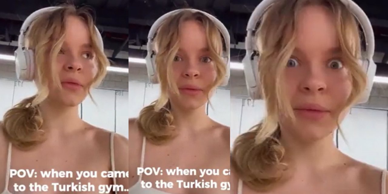 Türkiye'de spor salonuna giden Rus kadını şok eden görüntüler