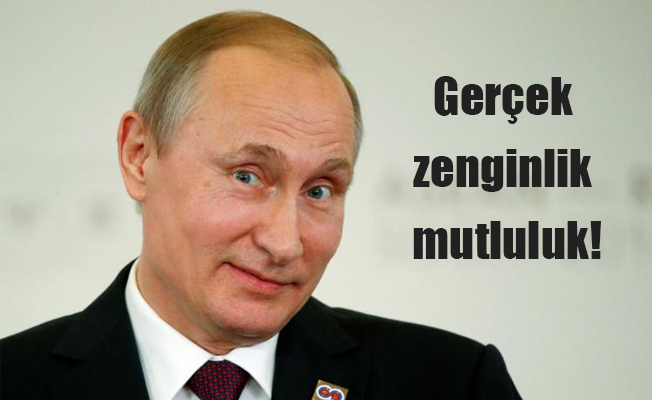 Putin mal varlığını resmen açıkladı!