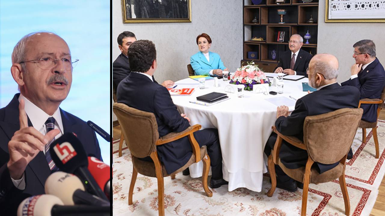 Kılıçdaroğlu'ndan 'masada gerginlik' iddialarına yanıt: ‘Fikir ayrılığı var ama!'