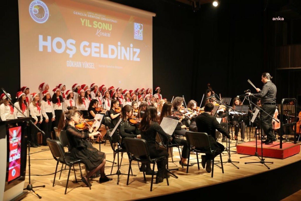 Kartal Belediyesi Gençlik Senfoni Orkestrası’ndan yeni yıl konseri