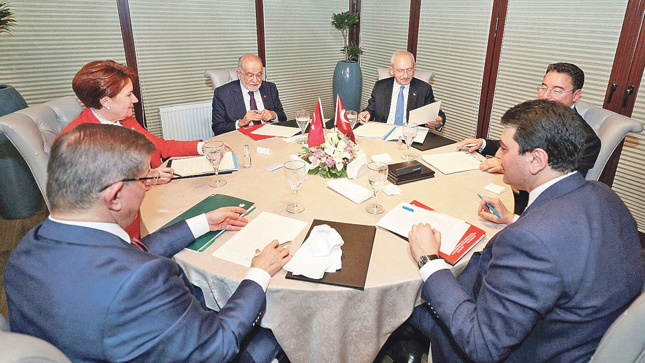 MetroPOLL araştırma'dan 'altılı masa' anketi: Katılımcıların öncelikli konusu bu oldu