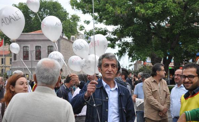 Kılıçdaroğlu'nun 'Adalet Yürüyüşü'ne beyaz balonlu destek