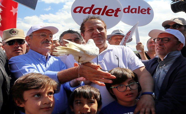 'Adalet Yürüyüşü'nün 3. gününde hareketli anlar, yeni görüntüler...
