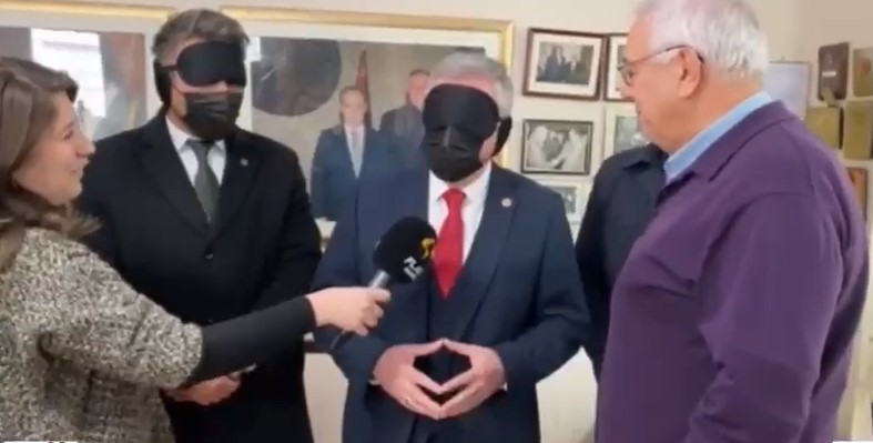 Cumhur İttifakı nasıl bir millet istiyor? Maskeleriyle anlattılar