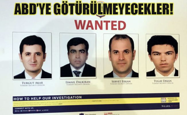 Erdoğan'ın korumaları için elçilik alarmda!