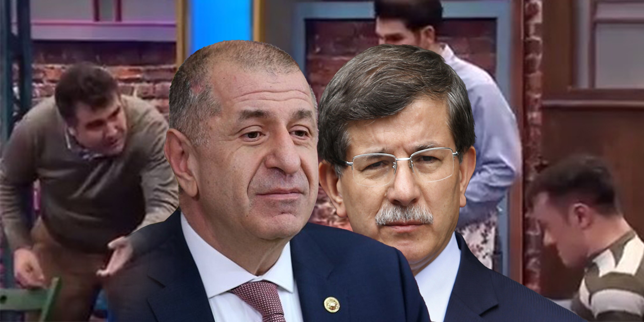 Ümit Özdağ'dan Ahmet Davutoğlu'na olay gönderme! Güldür Güldür Show skeciyle tiye aldı