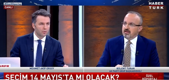 AKP, seçimlerin ikinci tura kalabileceğini kabullendi! Canlı yayında seçim tarihiyle ilgili konuştu