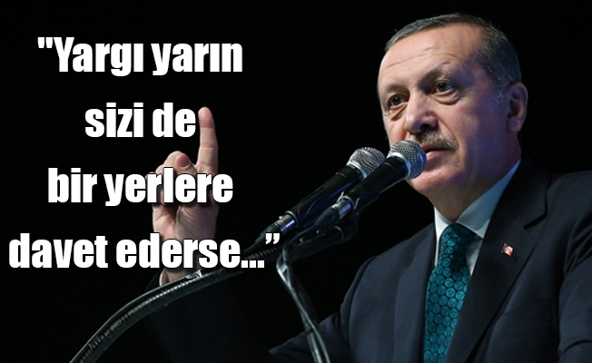 Erdoğan'dan Kılıçdaroğlu'na tehdit!