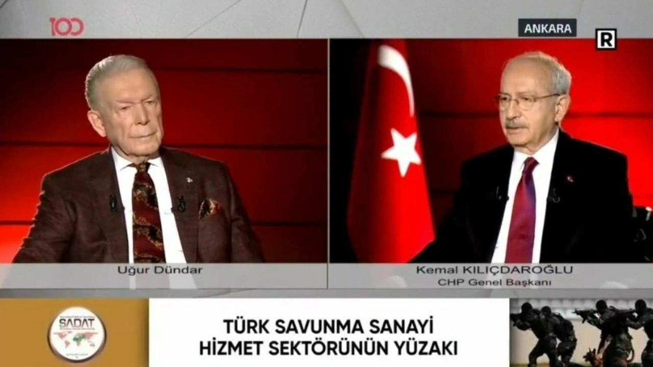 Kılıçdaroğlu yayınında SADAT reklamı verildi