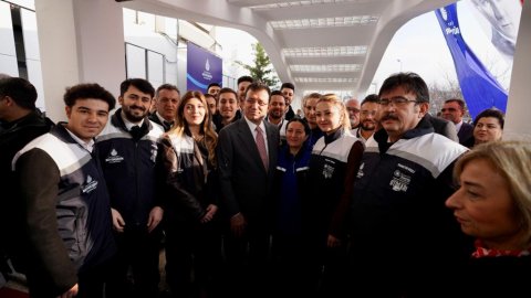 İstanbul Otogarı’nda 'Geçici Barınma Merkezi' açıldı: “Zor Anında İBB Yanında”