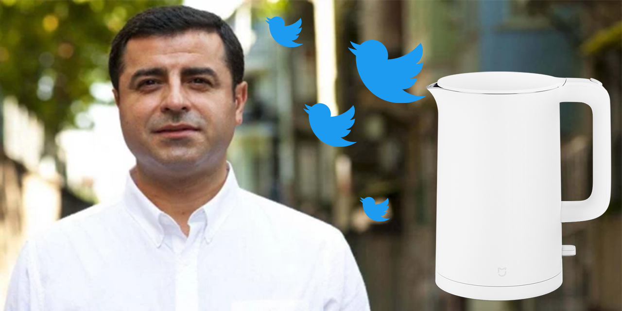 Selahattin Demirtaş, sabah sabah kettelından "seçim" paylaşımı yaptı