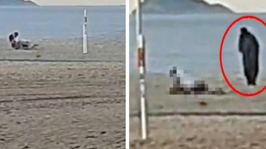 Dünyaca ünlü plajda ortalık yerde ilişkiye girdiler!