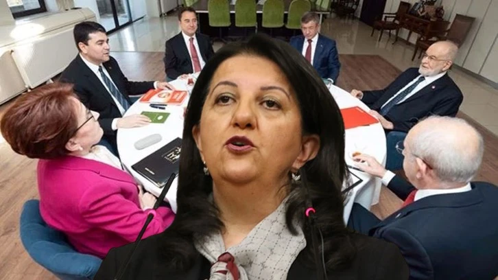 HDP'den altılı masaya aday çıkışı: 6'lı Masa adayını çeksin